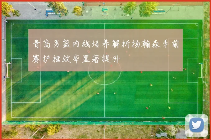 青岛男篮内线培养解析杨瀚森季前赛护框效率显著提升